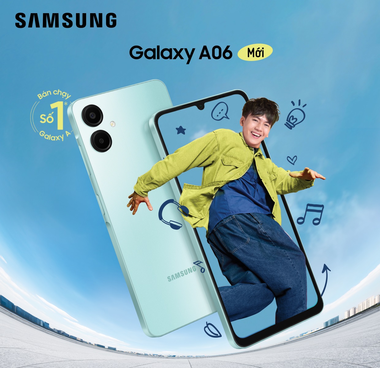 Samsung представила бюджетный смартфон Galaxy A06