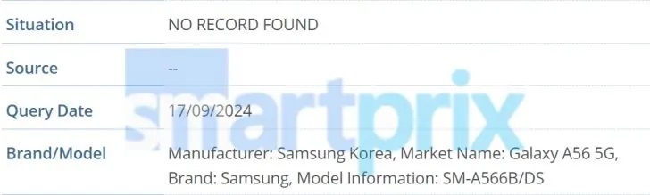 Samsung разрабатывает новый Galaxy A56 5G