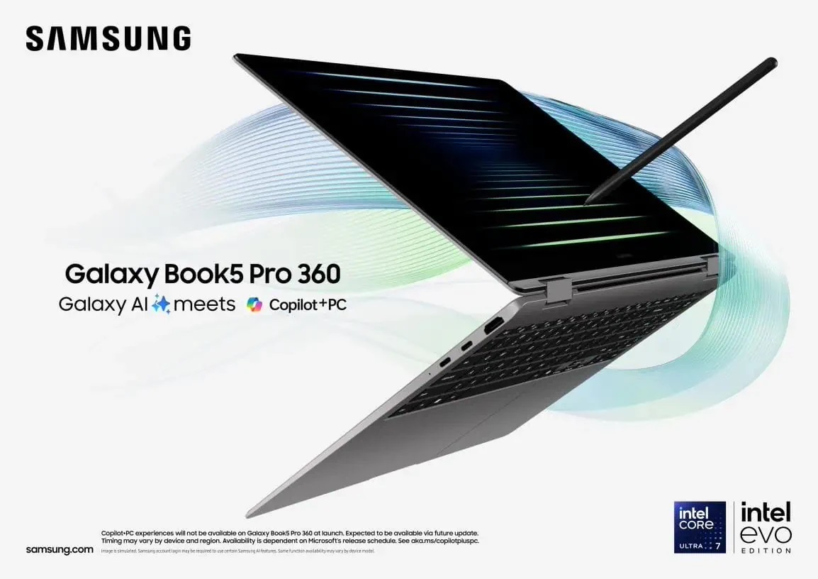 ноутбук Galaxy Book5 Pro 360