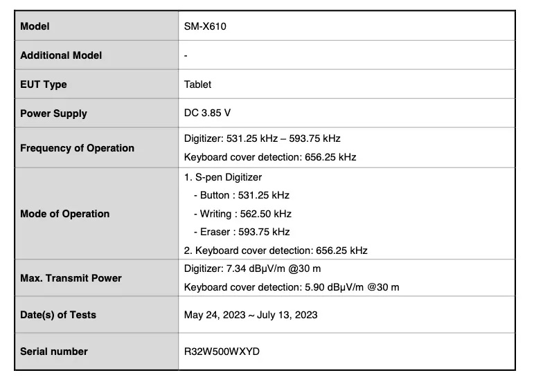 планшет Samsung Galaxy Tab S9 FE+