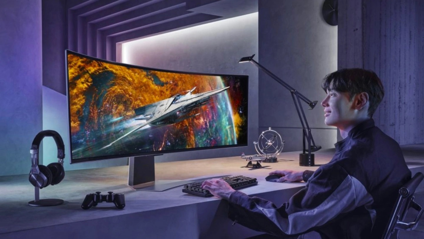 флагманский игровой монитор Samsung Odyssey OLED G9