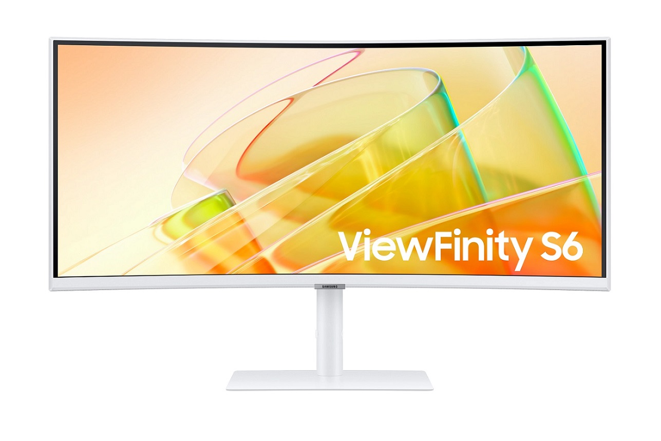 Samsung представила изогнутый монитор ViewFinity S6 S65TC