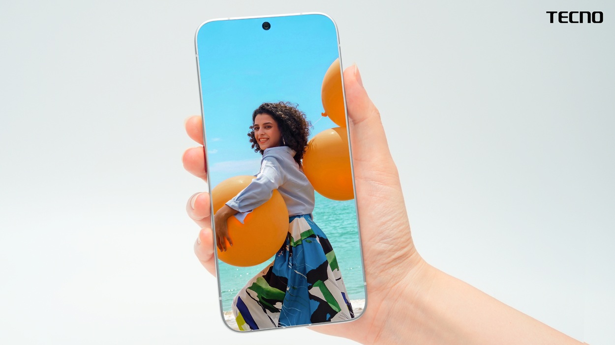 концептуальный смартфон TECNO с безрамочным дисплеем