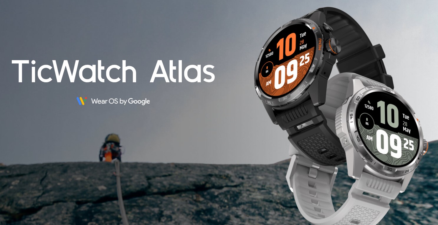 Mobvoi выпустила смарт-часы TicWatch Atlas с сапфировым стеклом