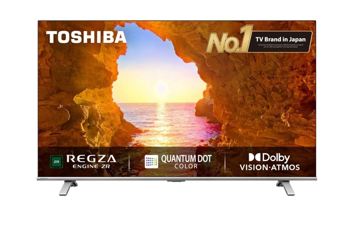 Представлена серия телевизоров Toshiba C450ME с 4K QLED-экранами