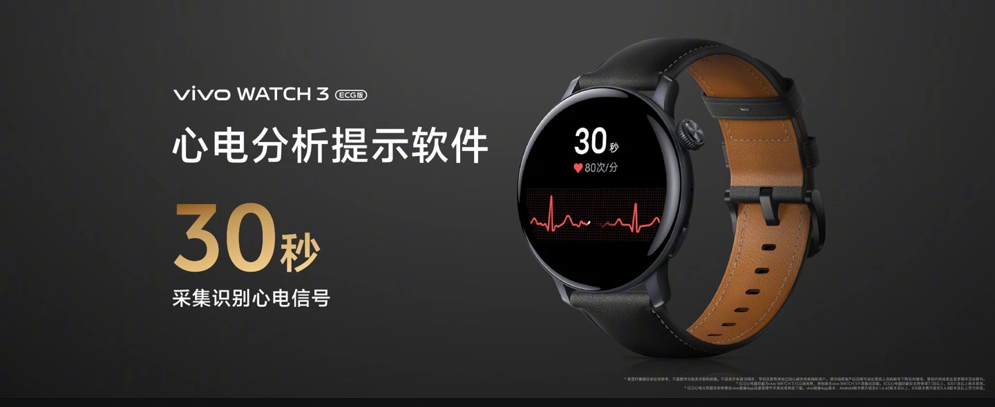 смарт-часы Vivo Watch 3 ECG