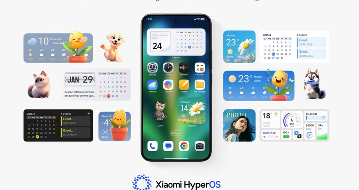 Xiaomi опубликовала график глобального обновления до HyperOS 3 для смартфонов, планшетов и часов