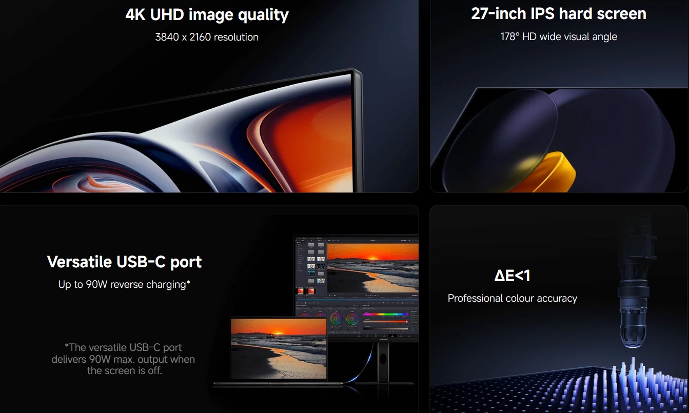 Xiaomi 4K Monitor A27Ui
