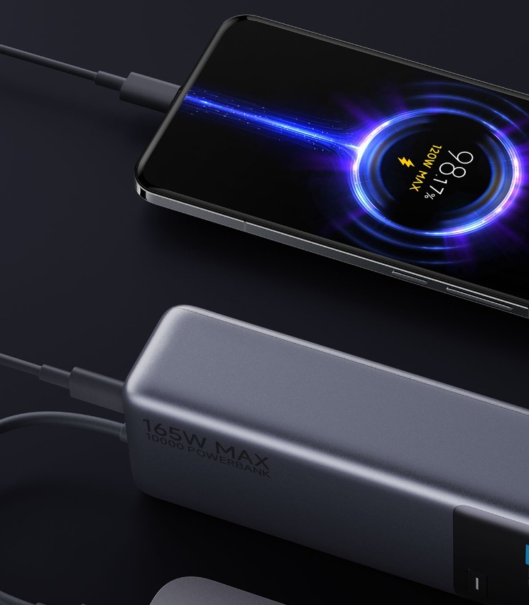 Представлен пауэрбанк Xiaomi Power Bank 165W