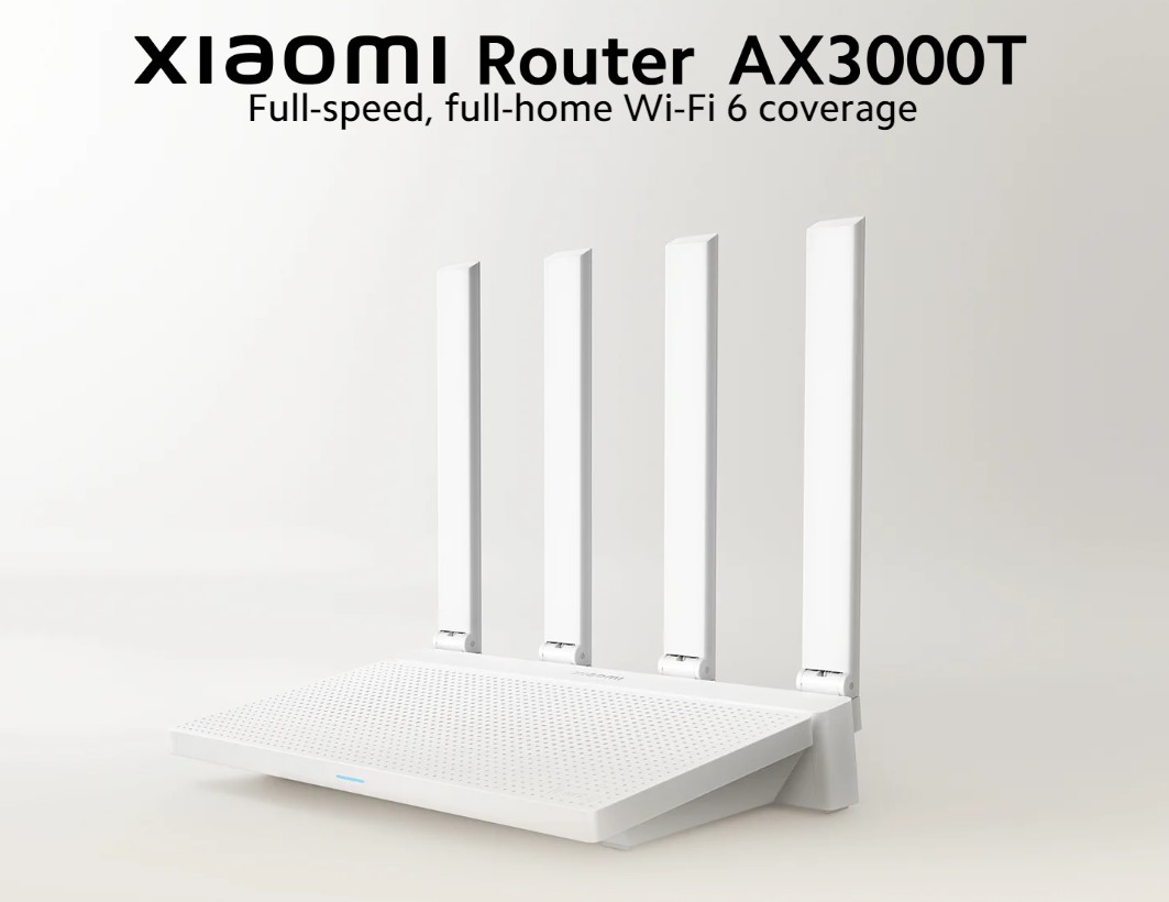 Xiaomi Router AX3000T с Wi-Fi 6 вышел на европейском рынке