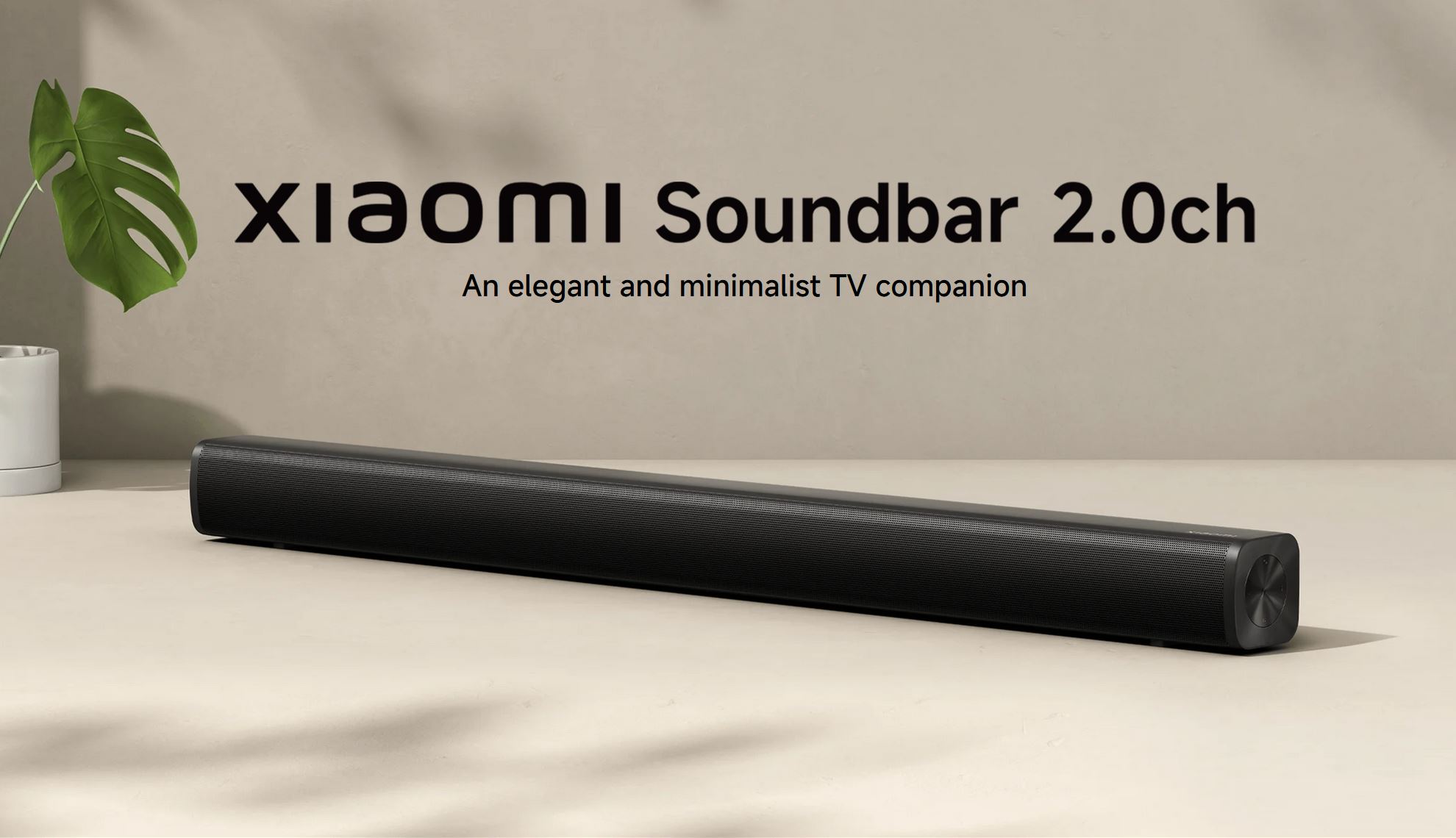 Xiaomi Soundbar 2.0ch – новый саундбар от китайского техногиганта