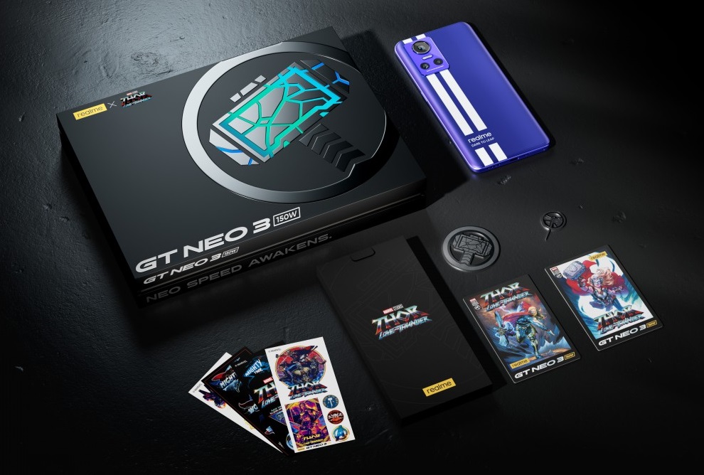 realme GT Neo 3 150W Thor Love and Thunder Limited Edition